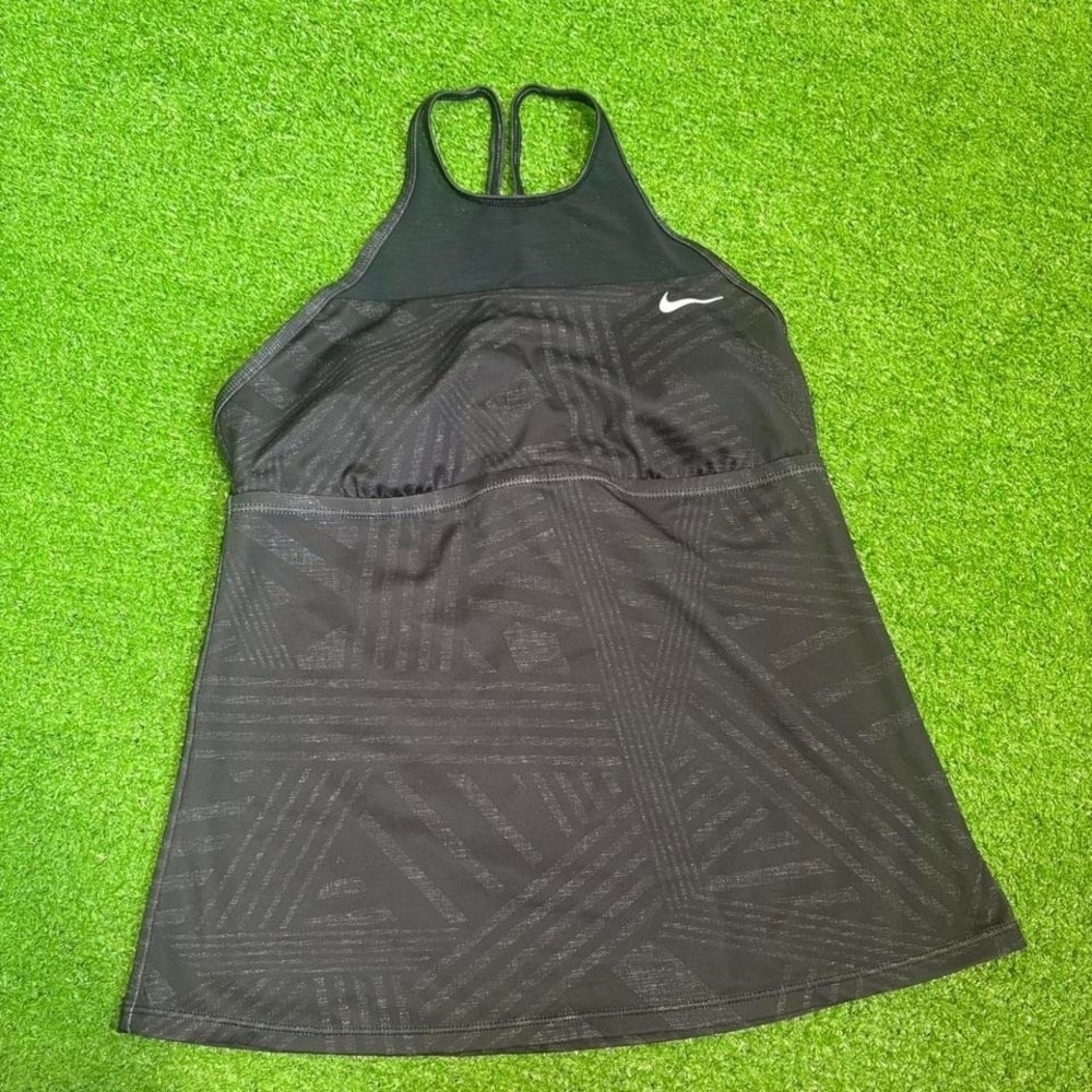 Nike Women's Small Racerback Athletic Tank‎ Top Padded Sporty Adjustable
